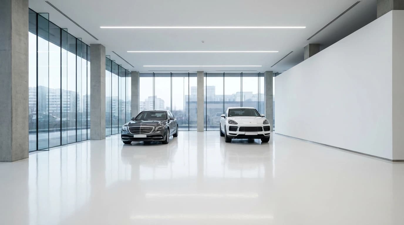 DriveCo Motors showroom floor